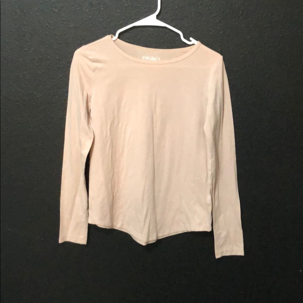light pink long sleeve
